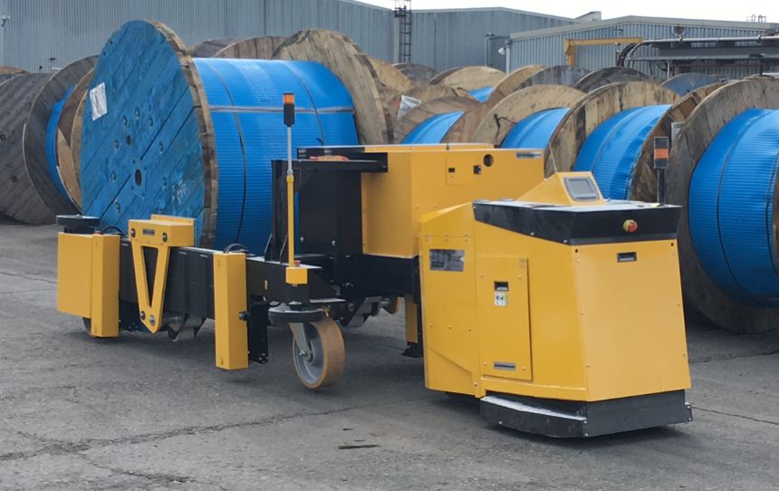 Cable & Reel Manufacturing  Electric Tugs For Cable Drum Handling -  MasterMover